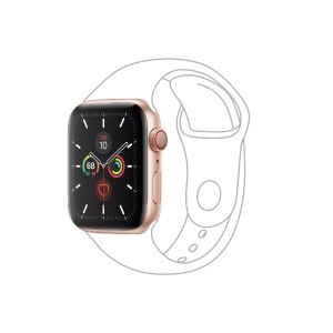 Seminovo Apple Watch Series 5 GPS + Cellular, 40 mm - Caixa de alumínio Dourado - Condição Excelente